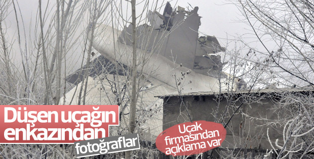 Düşen uçağın yetkililerinden açıklama