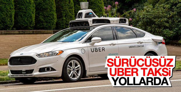 Uber'in sürücüsüz araçları ABD'de hizmete girdi