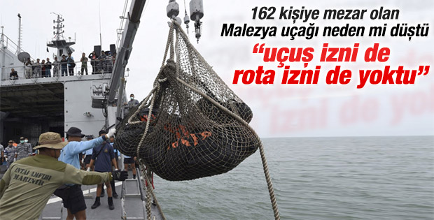 Malezya uçağı izinsiz havalandı iddiası