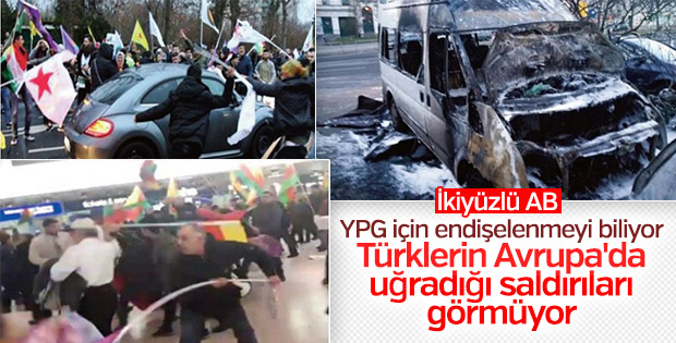 UETD raporu: Avrupa'da Türklere yönelik PKK saldırıları