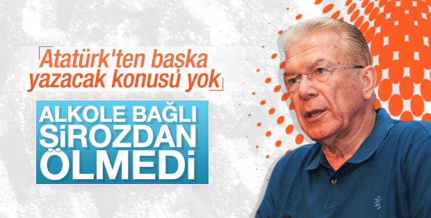 Uğur Dündar: Atatürk alkolden ölmedi