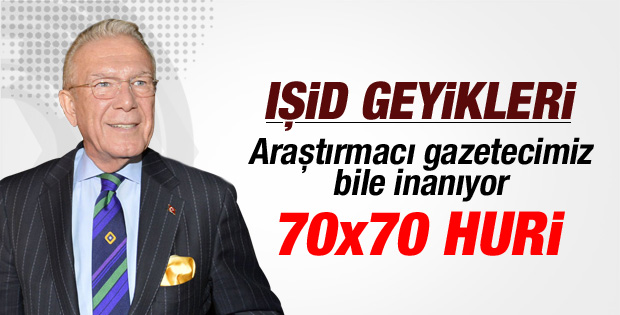 Uğur Dündar IŞİD'le ilgili huri geyiğini ciddiye aldı