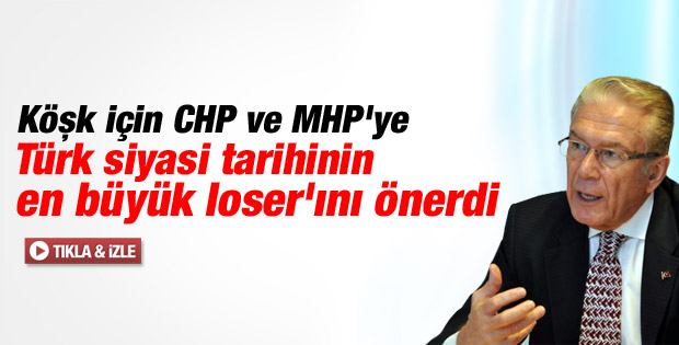 Uğur Dündar Köşk için Şener'i önerdi İZLE