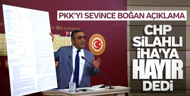 CHP'li vekil Tanrıkulu SİHA'lardan şikayetçi