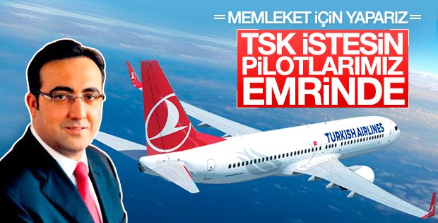 TSK'daki pilot açığına THY'den destek