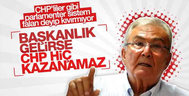 Deniz Baykal'dan 'başkanlık' değerlendirmesi