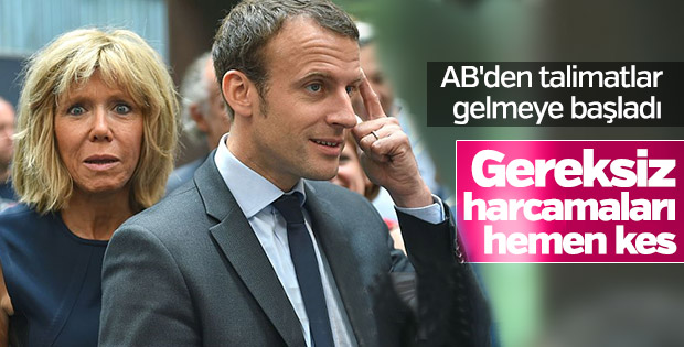 Avrupa Komisyonu başkanı Macron'u uyardı