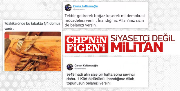 Canan Kaftancıoğlu Twitter'da militan gibi
