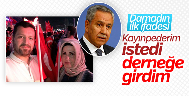 Bülent Arınç'ın damadı: Kayınpederim tavsiye etti