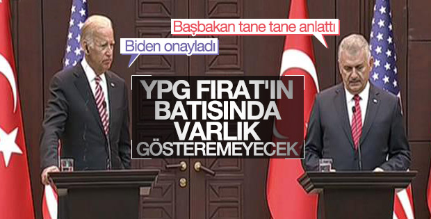 Binali Yıldırım: YPG Fırat'ın batısına geçemez