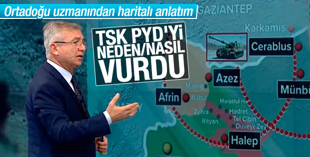 Mesut Caşın TSK'nın PYD operasyonunu anlattı