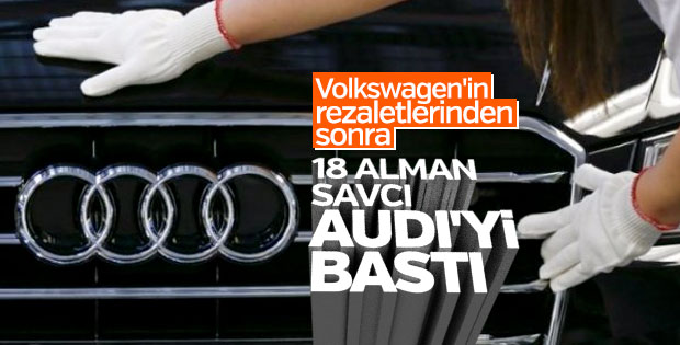 Almanya'da Audi tesislerinde arama