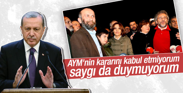 Erdoğan'dan AYM'nin Can Dündar kararına sert tepki