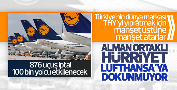 Lufthansa'nın pilotları 14. kez iş bırakacak