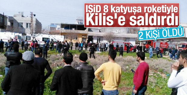 Suriye'den atılan roketler Kilis'e düştü: 2 kişi öldü