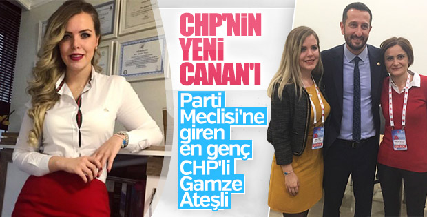 CHP'nin en genç PM üyesi: Gamze Pamuk Ateşli