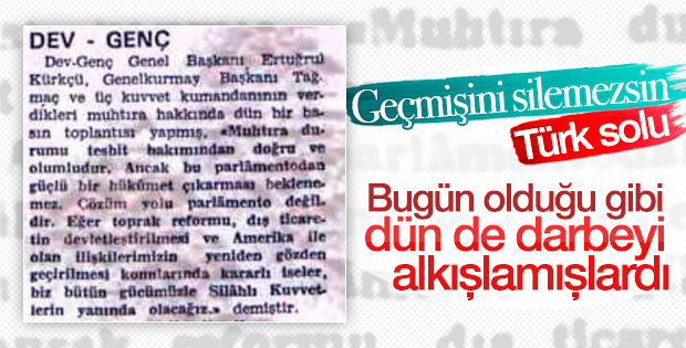 Türk solunun darbe şakşakçılığı
