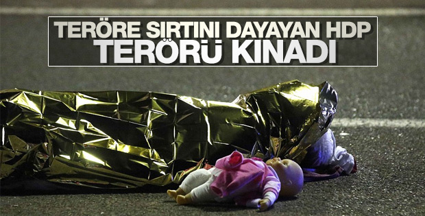 HDP'den Fransa'daki saldırıya kınama