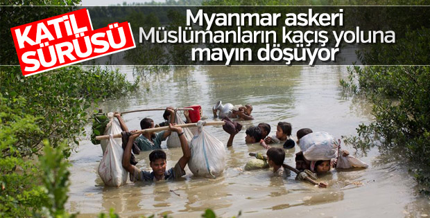 Arakanlılara mayın tehdidi
