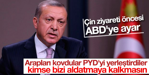 Erdoğan G20 öncesi ABD'ye ayar verdi