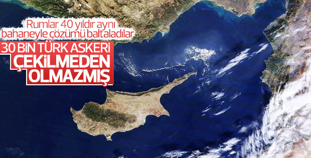Anastasiadis: Türk askeri çekilmeden çözüm olmaz