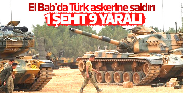 El Bab'da Türk askerine saldırı