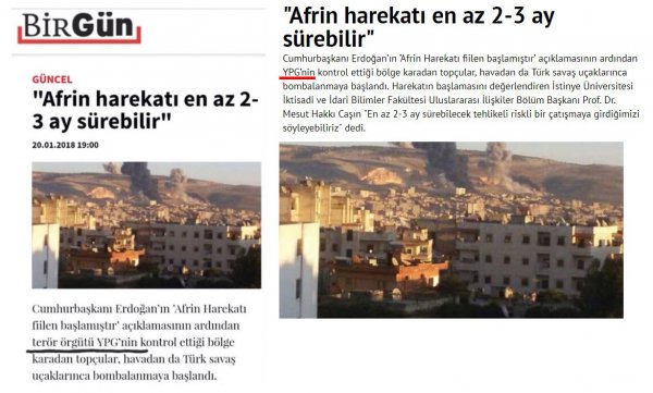 Birgün gazetesi YPG'ye terörist demekten çekiniyor