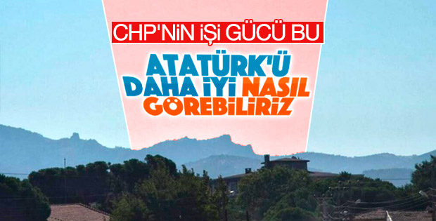 'Atatürk Kayalıkları' için seyir terası istediler