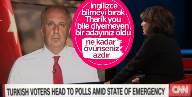 İngilizce bilmiyor muhalefetinin adayı İngilizceden bi'haber