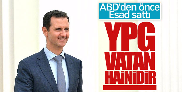 Esad YPG'ye hain dedi