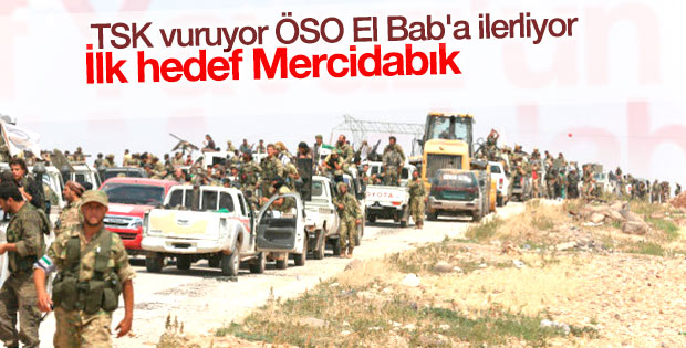 ÖSO birlikleri EL Bab yolunda IŞİD'i temizleyecek