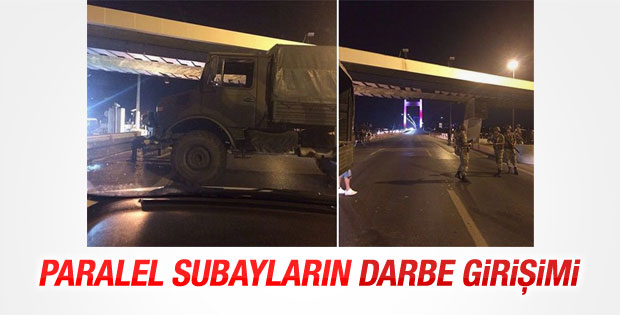 Paralel subaylardan ihanet girişimi