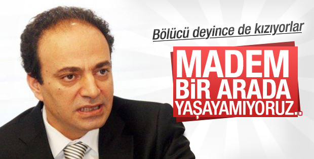 Osman Baydemir 'bölünelim' dedi