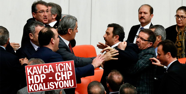 TBMM'de kavga çıktı