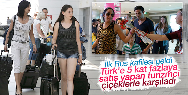 Antalyaya en çok Rus turist geldi Antalyaya en çok Rus turist geldi