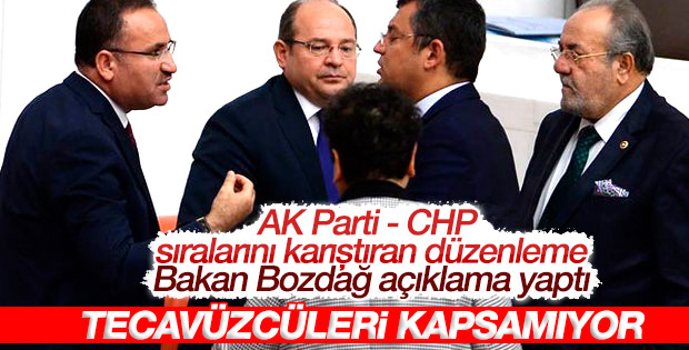 Bozdağ'dan tartışmalı düzenlemeyle ilgili açıklama