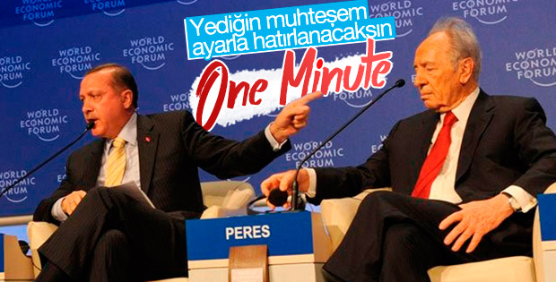Şimon Peres'in Davos'ta yediği tarihi ayar