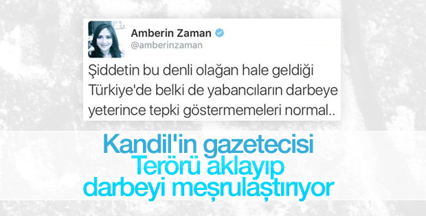 Amberin Zaman darbeyi meşrulaştırıyor