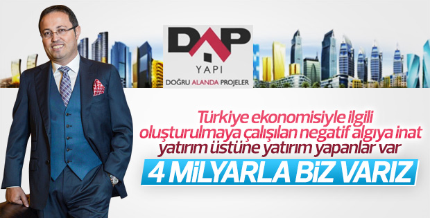 Ziya Yılmaz: 2017'de 4 milyar yatırım yapacağız