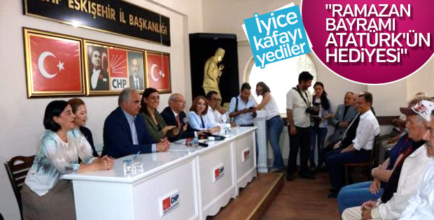 CHP adayı: Ramazan Bayramı'nı Atatürk armağan etti