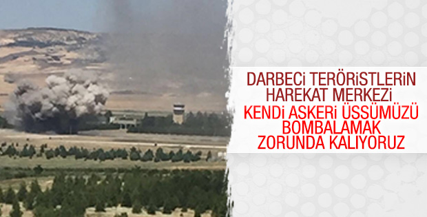 Türk jetleri Akıncı Üssü'nü bombaladı