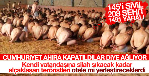 Cumhuriyet darbeci askerlere ağlıyor