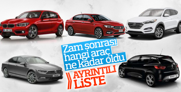 Yeni ÖTV düzenlemesiyle araçların fiyatları yükseldi