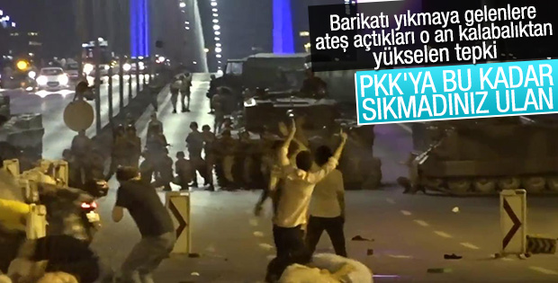Boğaz Köprüsü'nde sivillere ateş açan katil sürüsü
