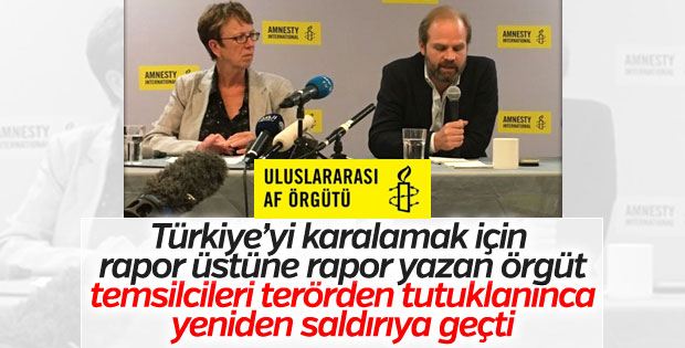 Uluslararası Af Örgütü: Türkiye kırmızı çizgileri aştı