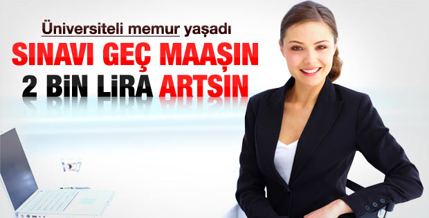 Üniversite mezunu memurlara müjde