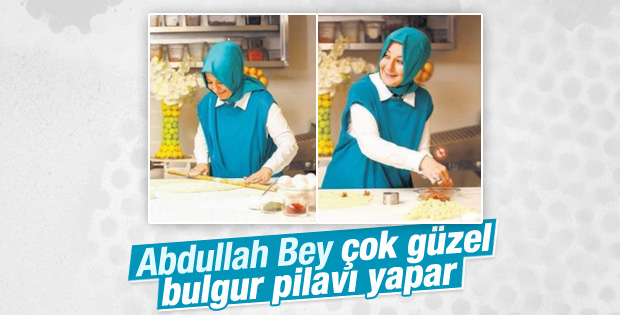 Abdullah Gül mutfağa girer miydi