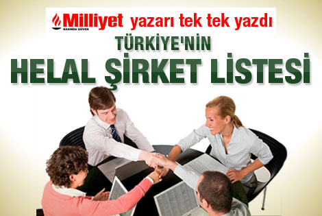 Uras yazdı: Helal şirketler listesindeki firmalar