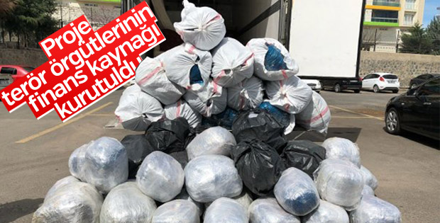 Uyuşturucu operasyonlarıyla terörün finansmanına darbe