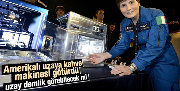 İlk İtalyan kadın astronot uzaya kahve makinası götürdü